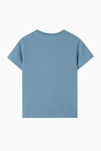 Lion Logo T-shirt in Cotton