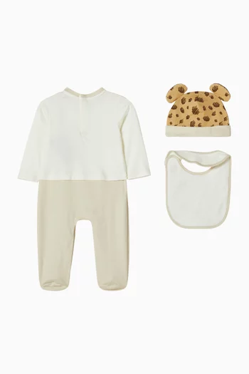 طقم هدايا قطن جيرسيه، 3 قطع