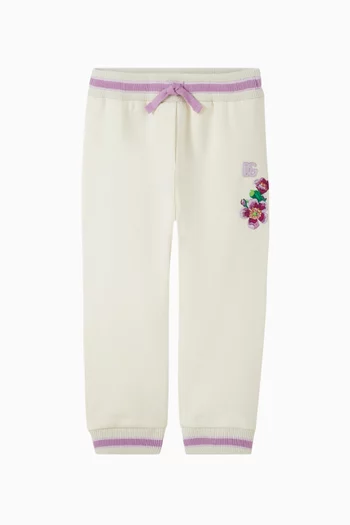 Floral Patch Sweatpants