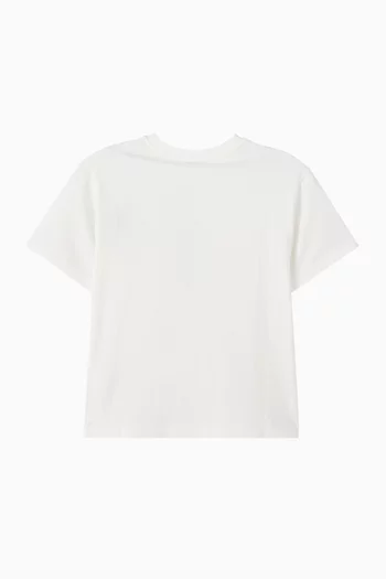 Graphic Logo T-shirt in Cotton