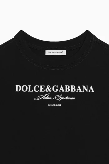 Logo T-shirt in Cotton