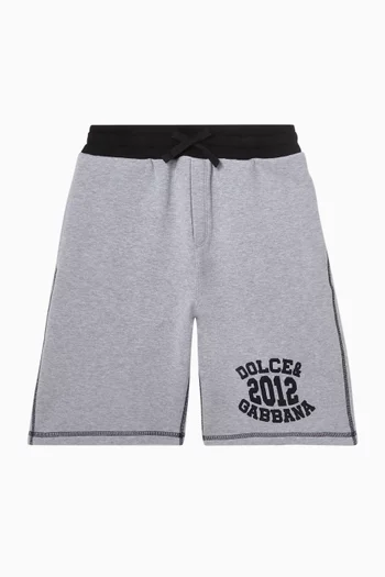 Logo Shorts in Cotton