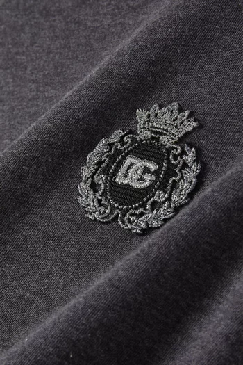 Crest Logo T-Shirt in Cotton