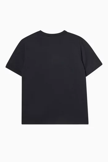 Crest Logo T-Shirt in Cotton