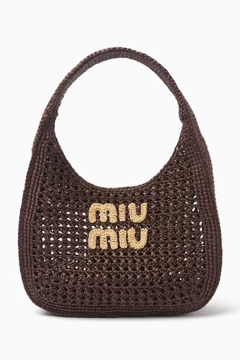 Woven Hobo Bag