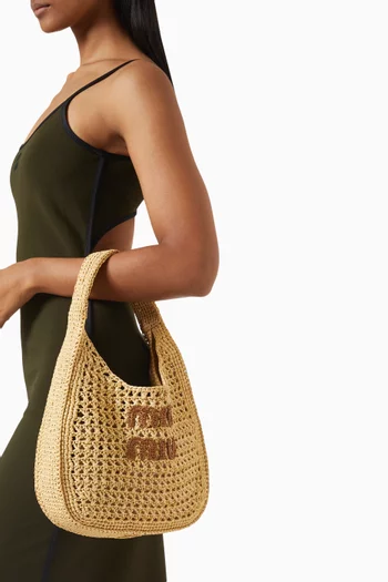Woven Hobo Bag