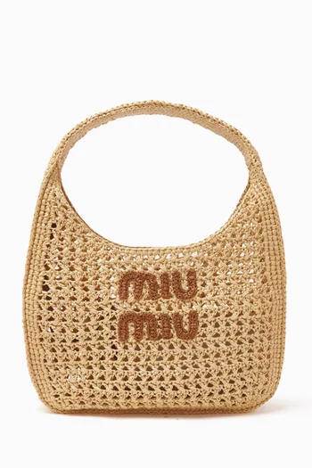 Woven Hobo Bag