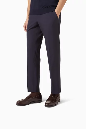 حذاء سهل الارتداء لامع جلد