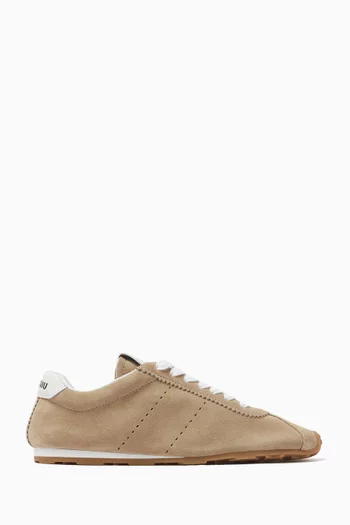 Plume Sneakers in Suede