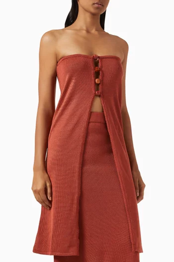 Mamu Strapless Top