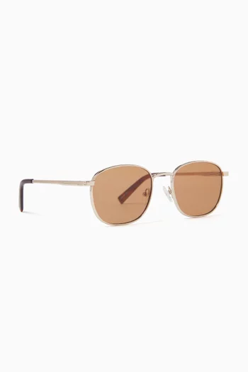 Neptune Deux Sunglasses in Metal