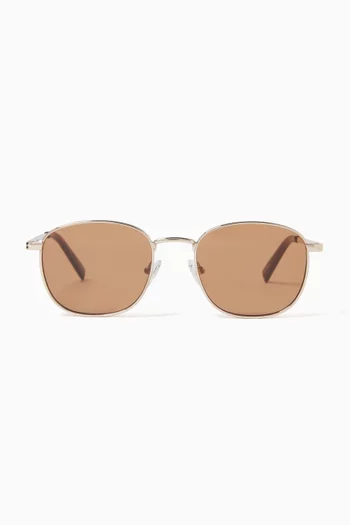 Neptune Deux Sunglasses in Metal