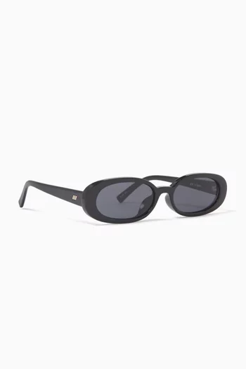 Outta Love Wide Fit Sunglasses in Polycarbonate