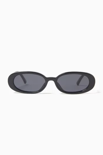 Outta Love Wide Fit Sunglasses in Polycarbonate