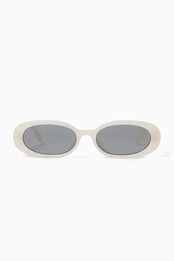 Outta Love Wide Fit Sunglasses in Polycarbonate