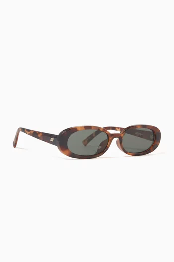 Outta Love Wide Fit Sunglasses in Polycarbonate