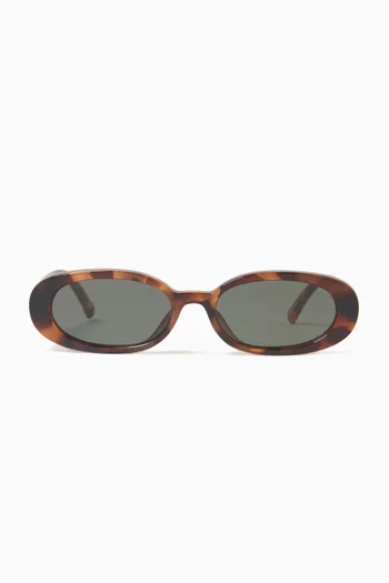 Outta Love Wide Fit Sunglasses in Polycarbonate