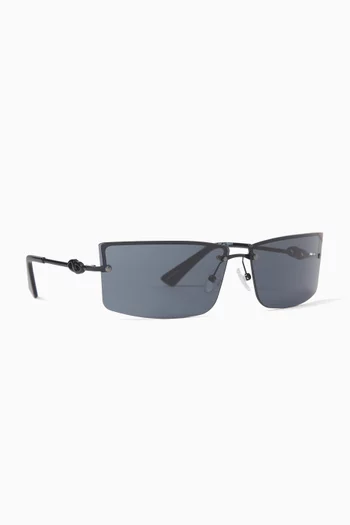 Alien Sunglasses in Metal