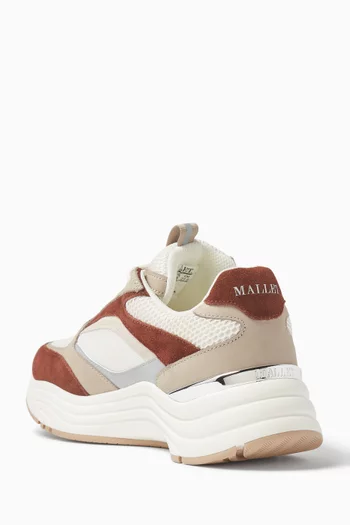 Cyrus 2.0 Sneakers in Suede & Mesh