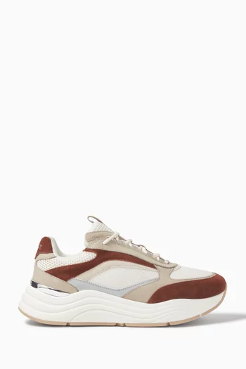 Cyrus 2.0 Sneakers in Suede & Mesh