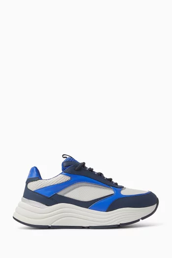Cyrus 2.0 Sneakers in Leather & Mesh