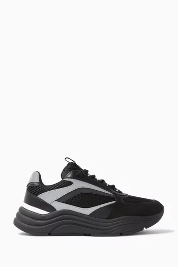 Cyrus 2.0 Sneakers in Suede & Mesh
