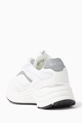 Cyrus 2.0 Sneakers in Leather & Mesh