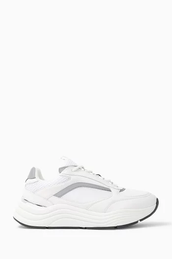 Cyrus 2.0 Sneakers in Leather & Mesh