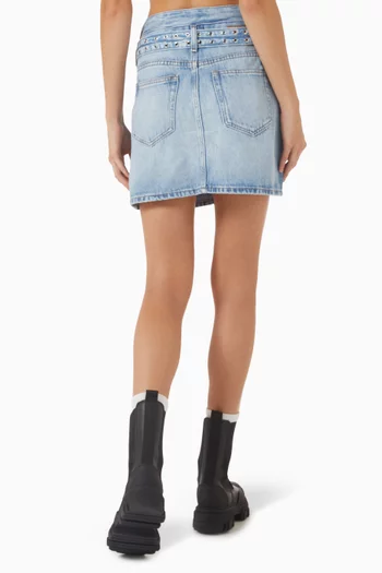 Mini Skirt in Denim