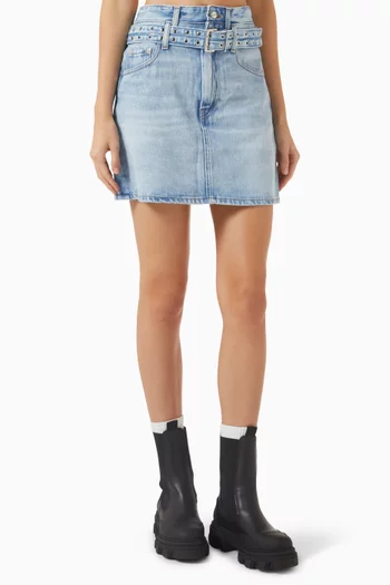 Mini Skirt in Denim
