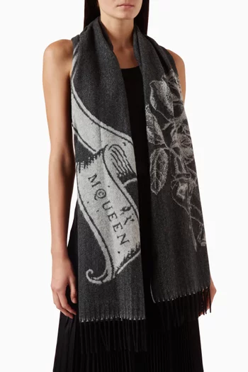 Tattoo Fringe Scarf