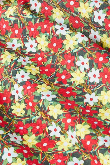 Printed Micro Skirt