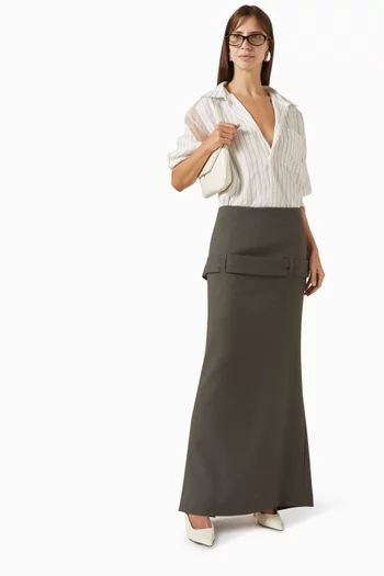 Pinstripe Petit Grand Shirt