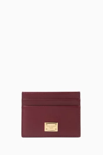 Dauphine Card Holder in Smooth Leather