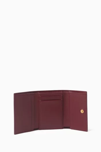 محفظة كونتيننتال صغيرة جلد ناعم