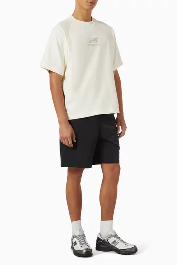 NB Logo T-shirt in Cotton