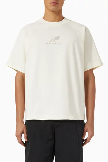 NB Logo T-shirt in Cotton