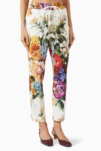 Printed Drawstring Pants