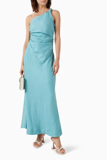 Sola Maxi Dress in Linen