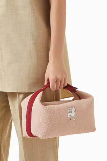 Unused GM Bride-a-Brac Cabriole Bag in Canvas