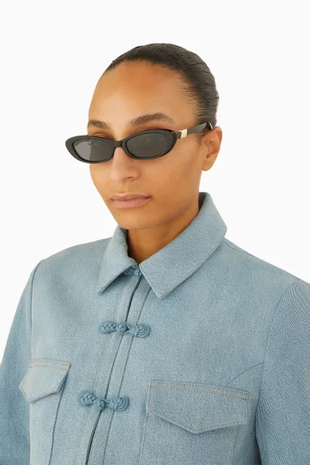 Whisperer Cat-eye Sunglasses