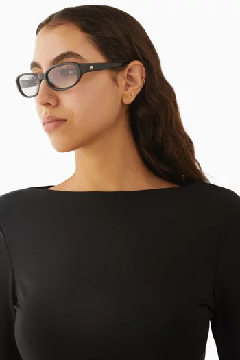 Don't Cha Oval Sunglasses