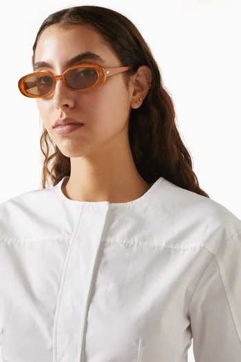 نظارة شمسية اوتا لوف بيضاوية