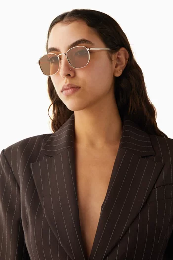 Neptune Deux Sunglasses in Metal