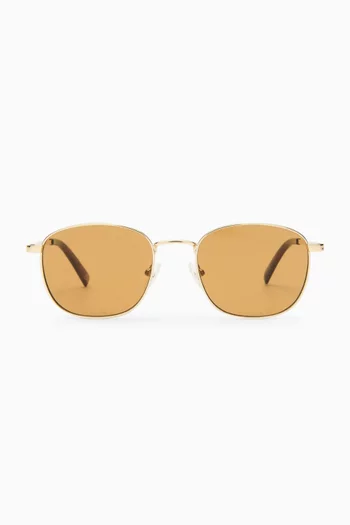 Neptune Deux Sunglasses in Metal