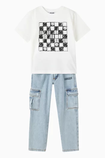 Chess Logo T-shirt in Cotton