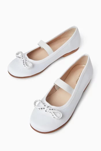 Barbara Ballerinas in Satin