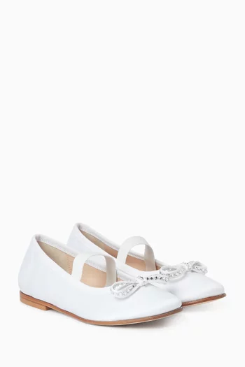 Barbara Ballerinas in Satin