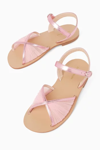 Mini Katy Sandals in Tulle