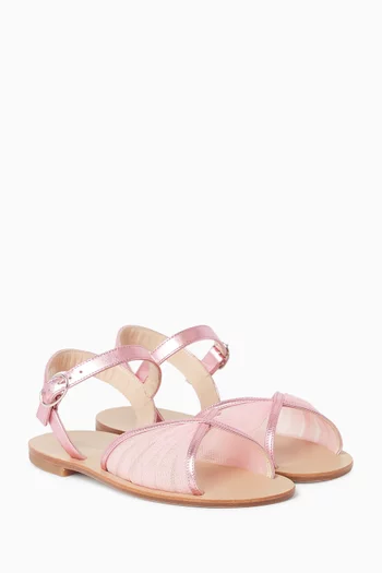 Mini Katy Sandals in Tulle